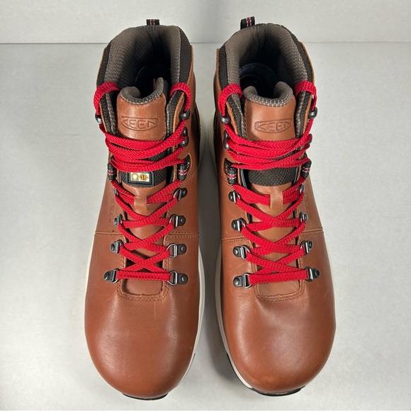 Keen Utility Waterproof Safety Toe Work Boot Manchester Men's Size 14 EE Brown - Picture 9 of 16